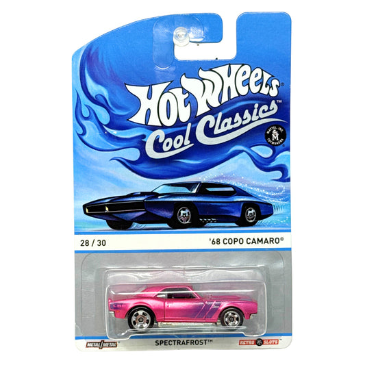 Hot Wheels Cool Classics 1968 COPO Chevy Camaro Spectrafrost 1:64 Diecast