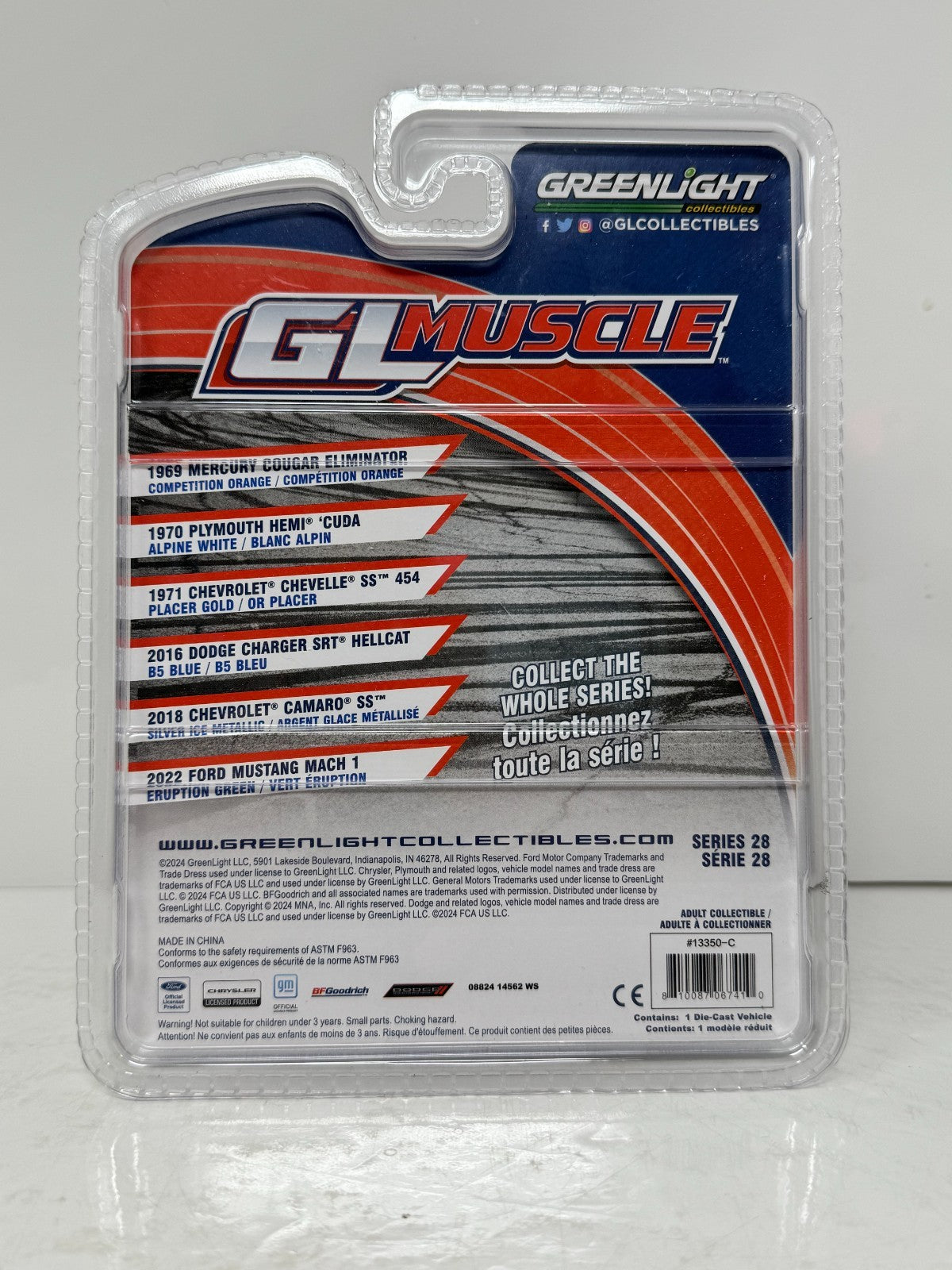 Greenlight GL Muscle 1971 Chevrolet Chevelle SS 454 1:64 Diecast