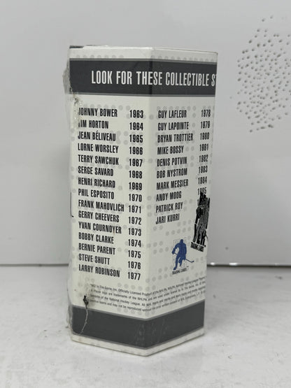 2002-03 ITG Memorabilia Stanley Cup Mini Trophy Johnny Bower Toronto Maple Leafs