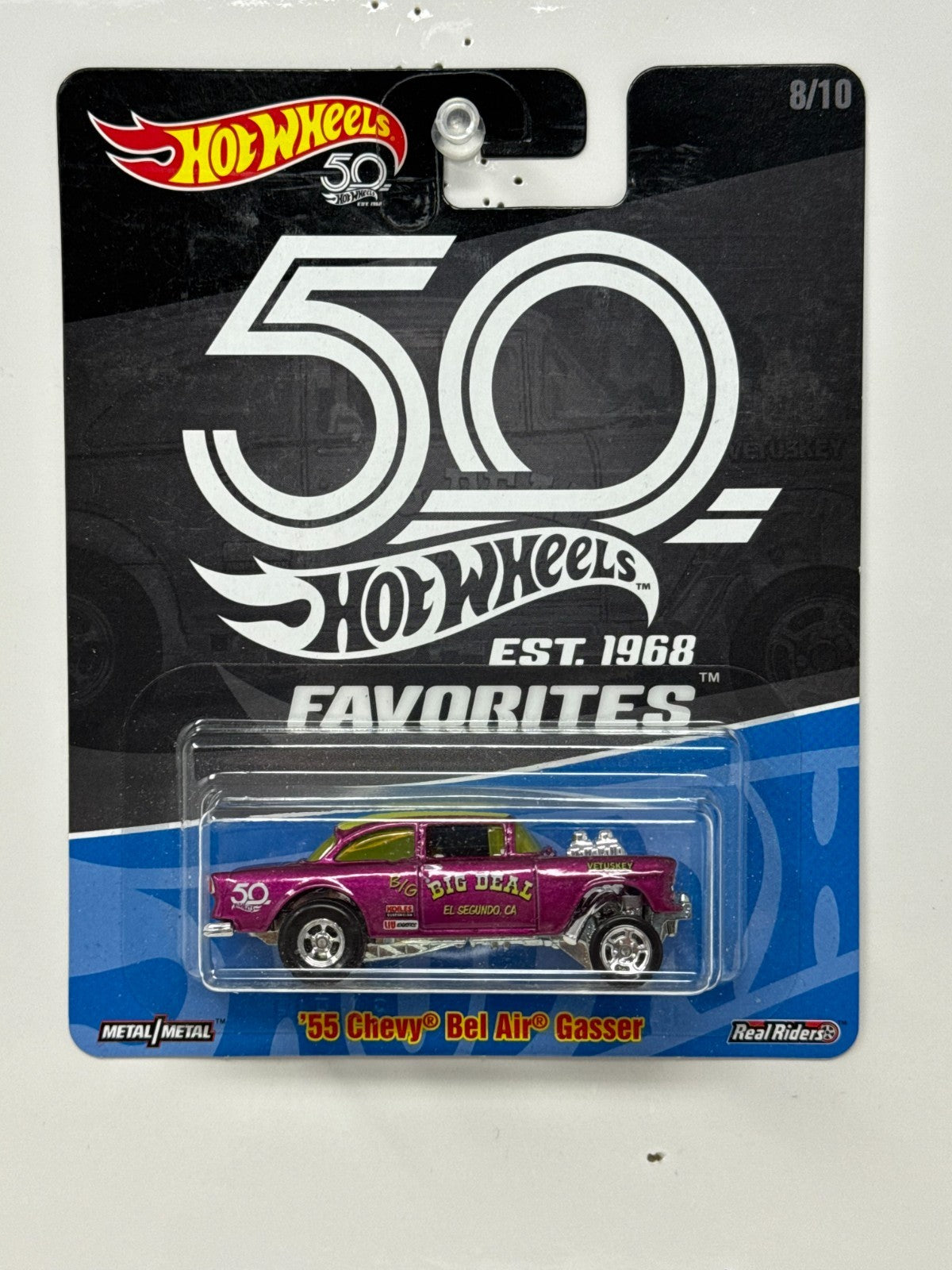 Hot Wheels Premium Favorites 1955 Chevy Bel Air Gasser 1:64 Diecast