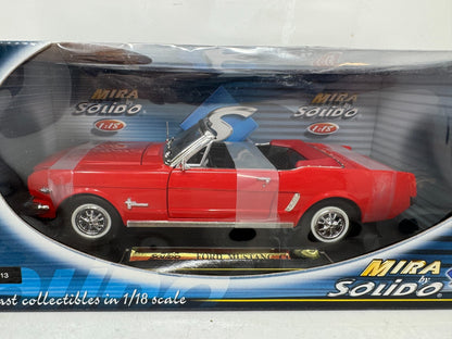 Solido Mira Ford Mustang Convertible 1:18 Diecast