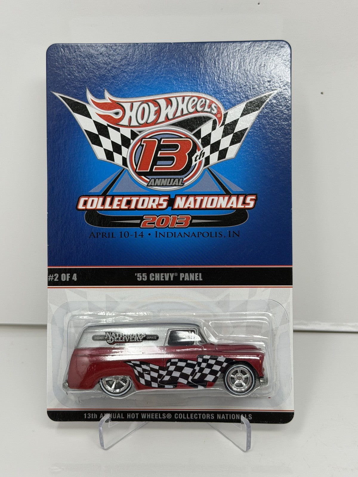 Hot Wheels 2013 13th Collector Nationals 1955 Chevy Panel 1:64 Diecast 1878/2000