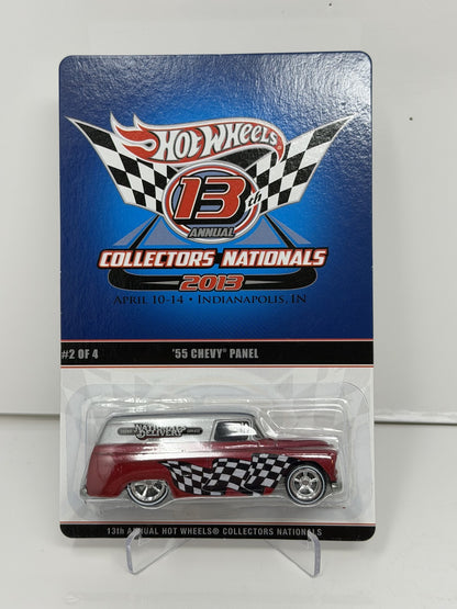 Hot Wheels 2013 13th Collector Nationals 1955 Chevy Panel 1:64 Diecast 1878/2000