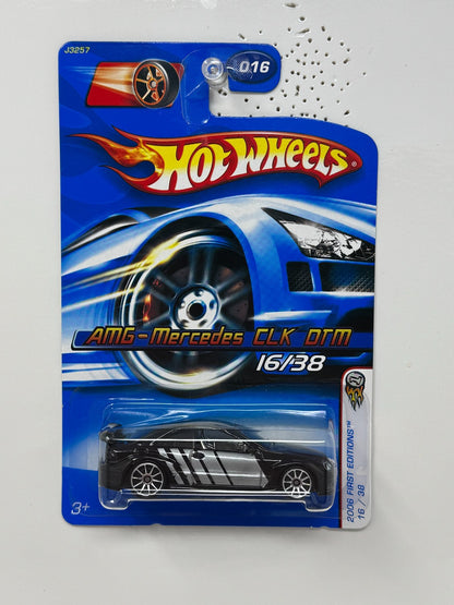 Hot Wheels Faster Than Ever 2006 AMG Mercedes CLK DTM 1:64 Diecast Black Silver
