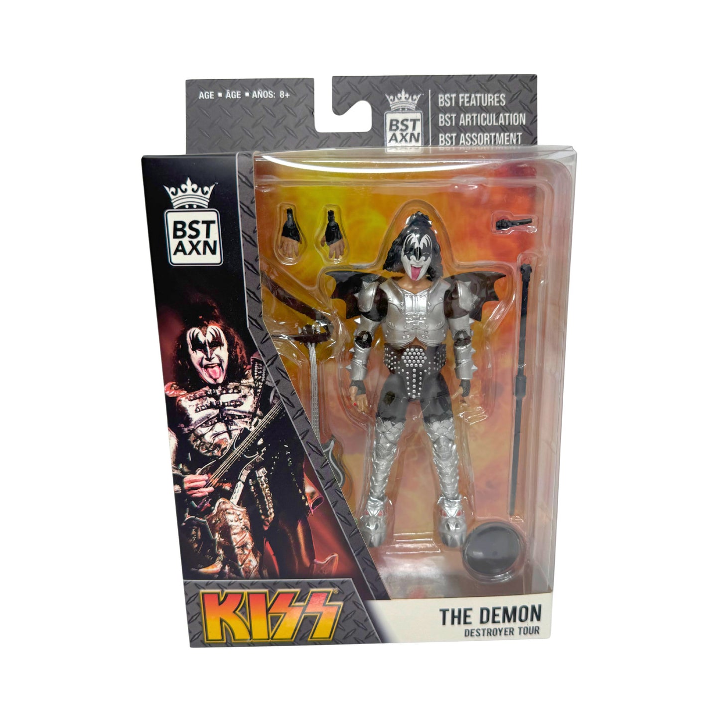 BST AXN KISS The Demon Destroyer Tour Gene Simmons Action Figure