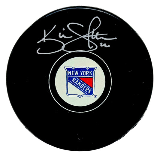 Kevin Shattenkirk New York Rangers Fanatics Signed NHL Autograph Puck COA