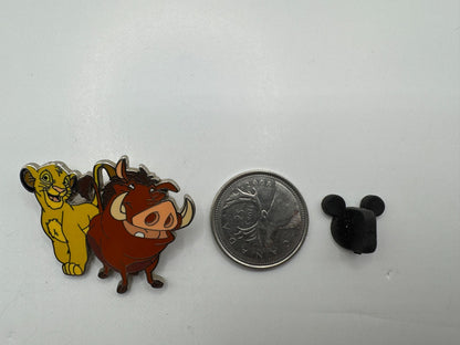 Disney Simba and Pumbaa Lion King Celebrate Everyday Trading Pin DC1S16