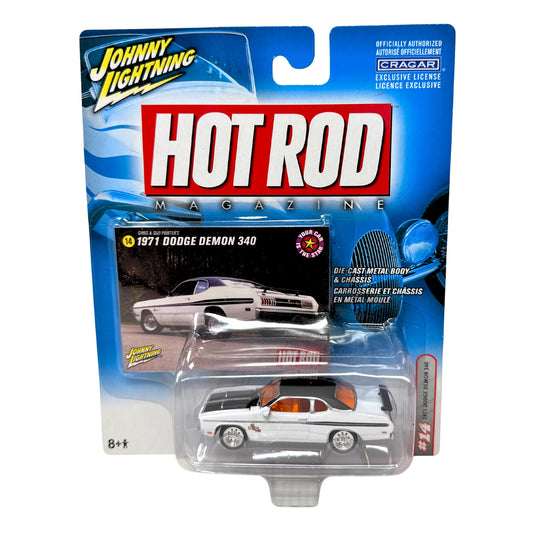 Johnny Lightning Hot Rod Magazine 1971 Dodge Demon 340 1:64 Diecast