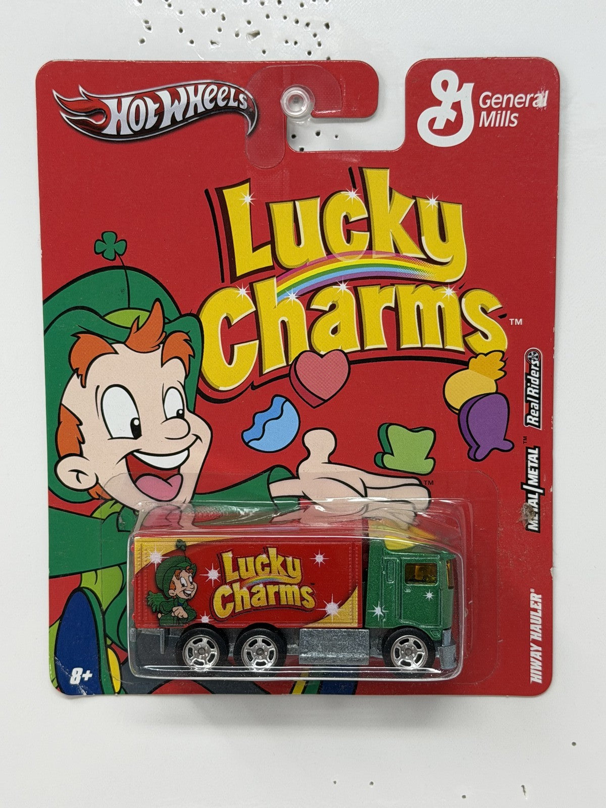 Hot Wheels General Mills Lucky Charms Hiway Hauler 1:64 Diecast Real Riders