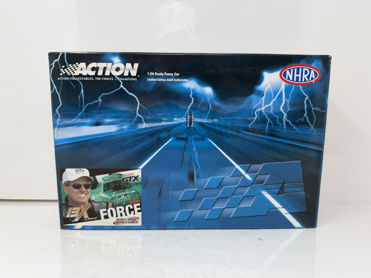 Action NHRA John Force Castrol 2004 Mustang w/ Hero Card 1 of 168 1:24 Diecast