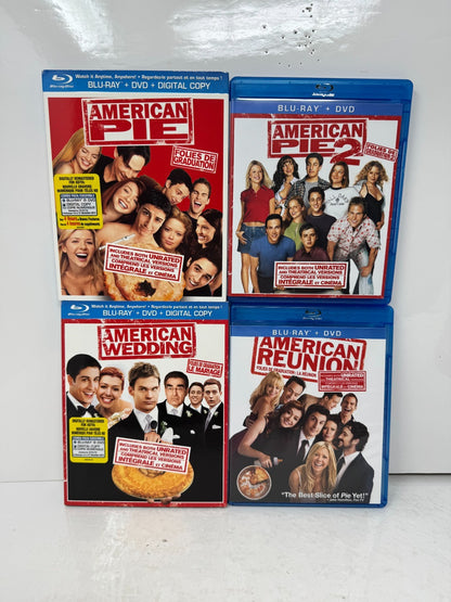 American Pie 1-4 Blu-ray Unrated Comedy Movie Collection Set