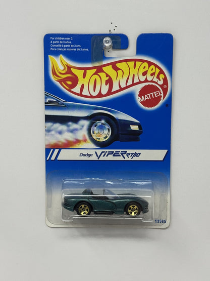 Hot Wheels Dodge Viper RT-10 Green Card 1:64 Diecast