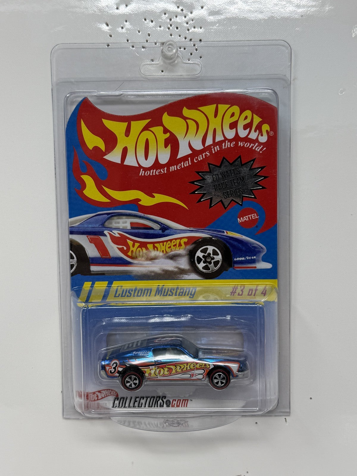 Hot Wheels RLC Red Line Club Ed Watts Race Team Custom Mustang 1:64 Diecast