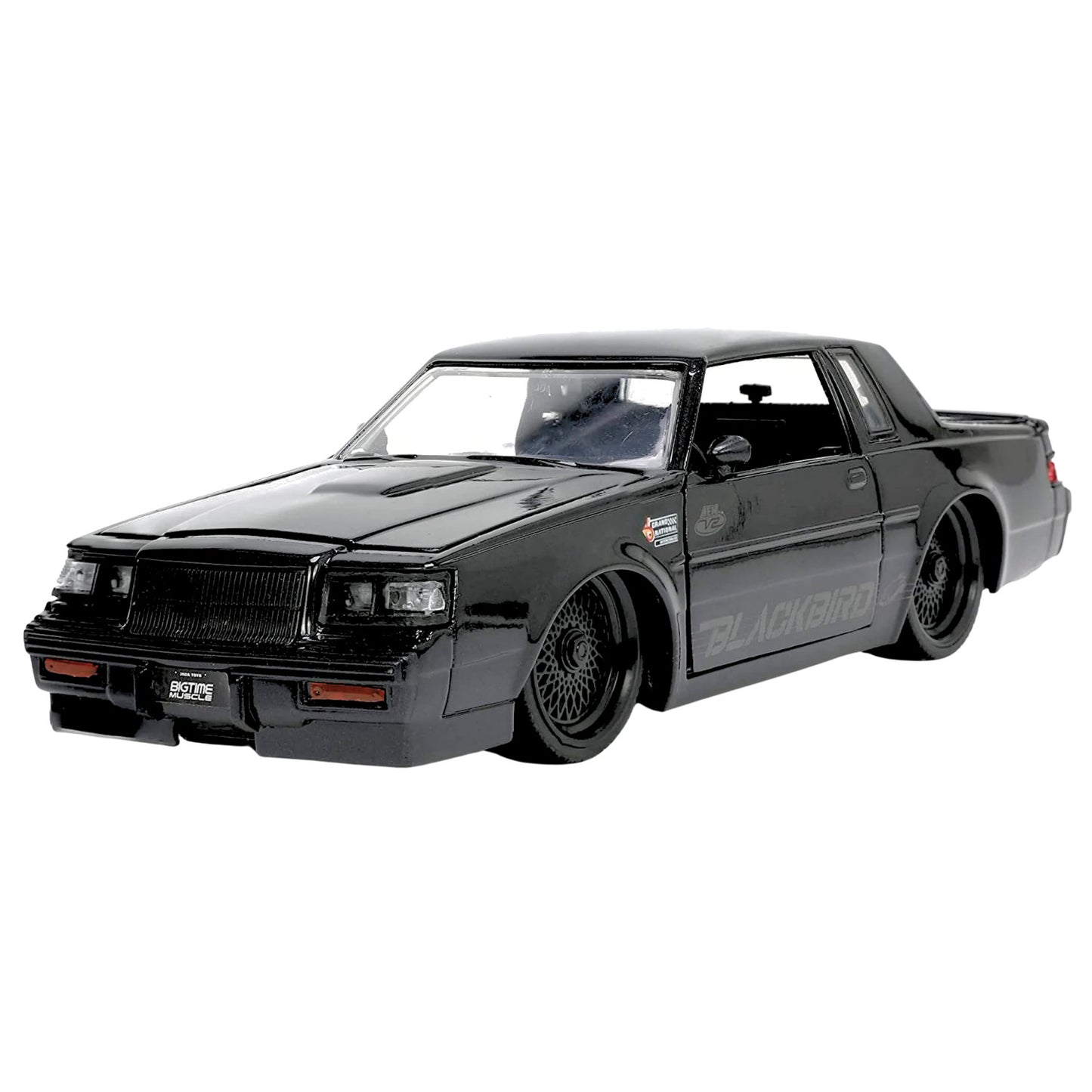 Jada Bigtime Muscle 1987 Buick Grand National Blackbird MiJo Excl. 1:24 Diecast
