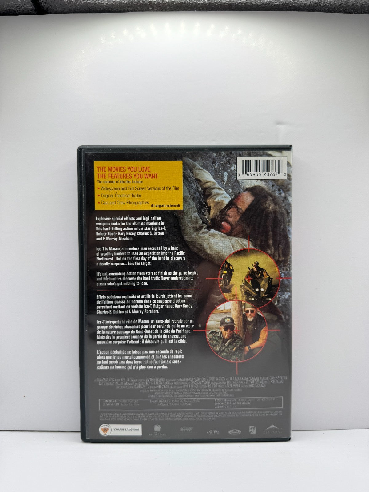 Surviving the Game (DVD) Ice-T Action
