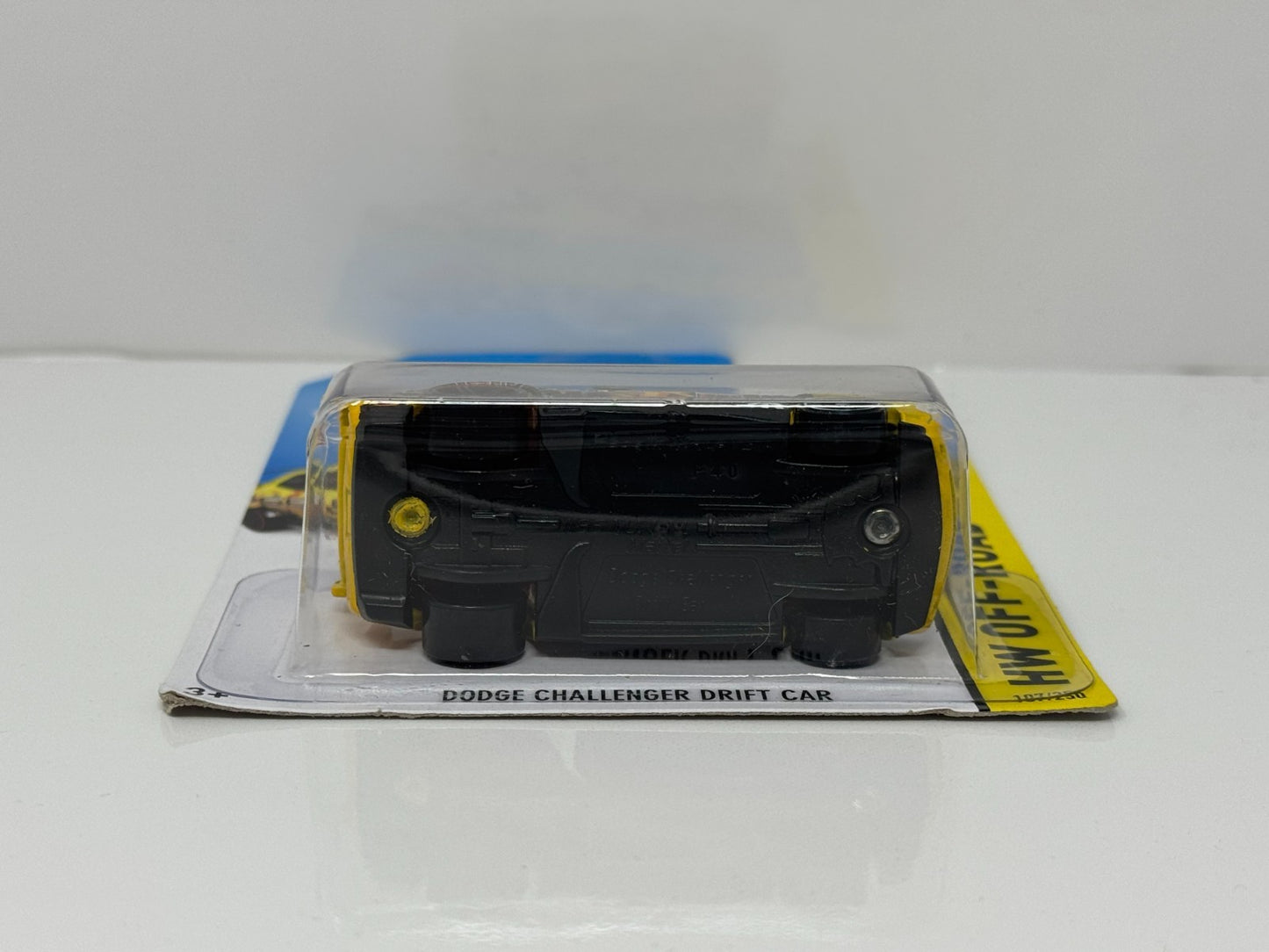 Hot Wheels Off-Road Dodge Challenger Drift Car 1:64 Diecast Yellow