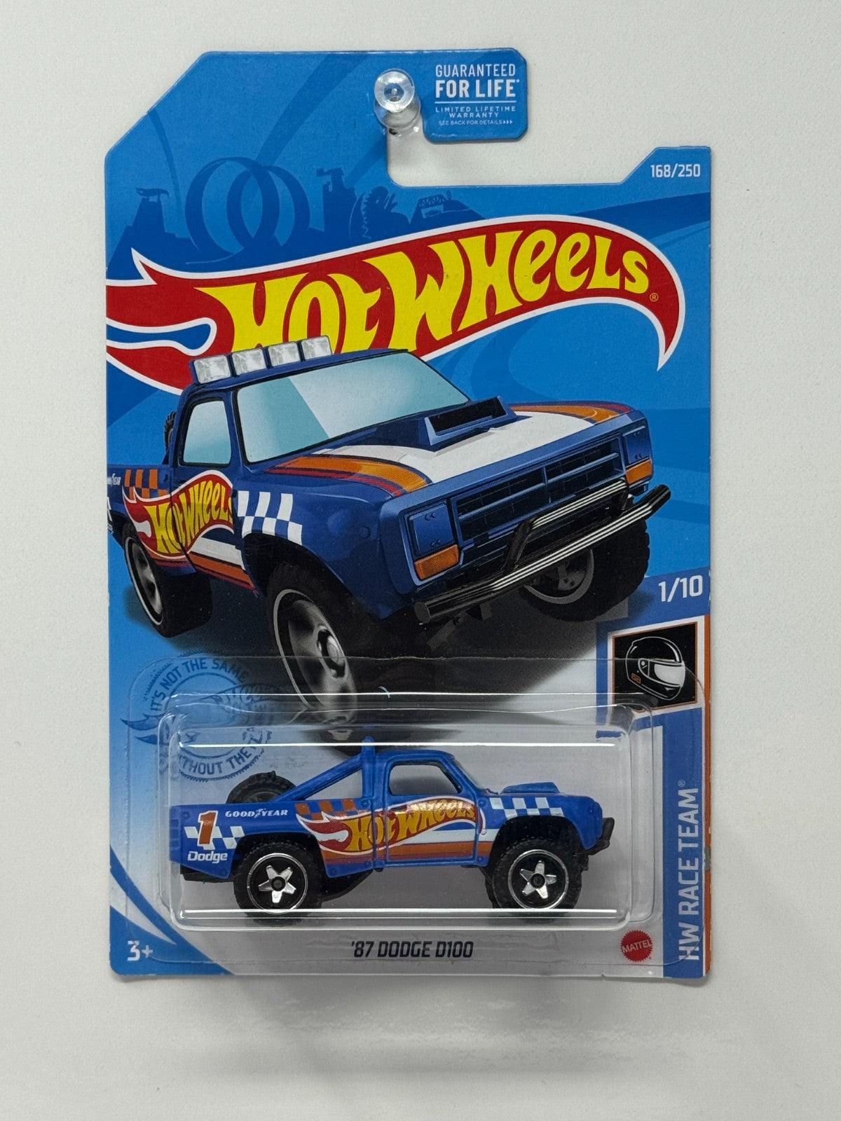 Hot Wheels Race Team 1987 Dodge D100 1:64 Diecast V3