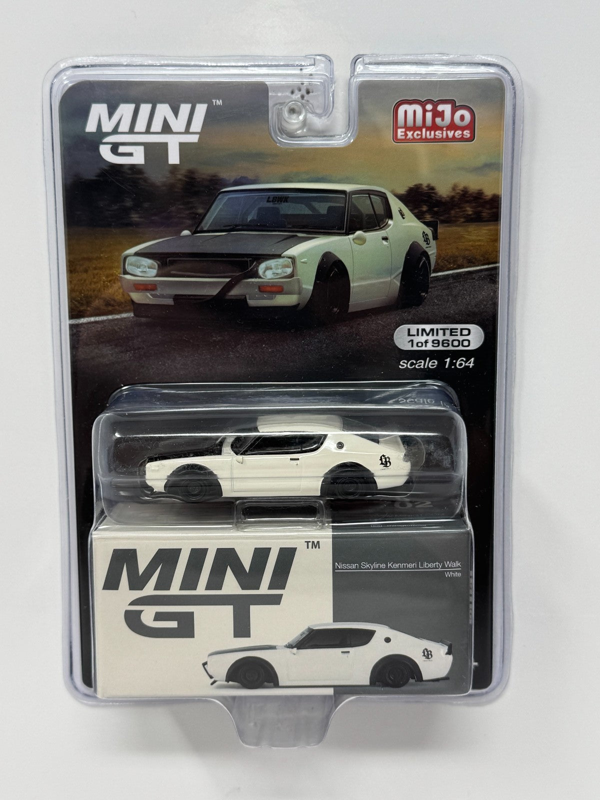 Mini GT MiJo Exclusives Nissan Skyline Kenmeri Liberty Walk 1:64 Diecast