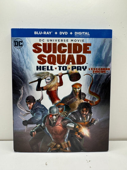 Suicide Squad: Hell to Pay (Blu-ray) Christian Slater DC Good Condition!!!