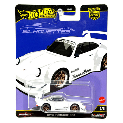 Hot Wheels Premium Silhouettes RWB Porsche 930 1:64 Diecast