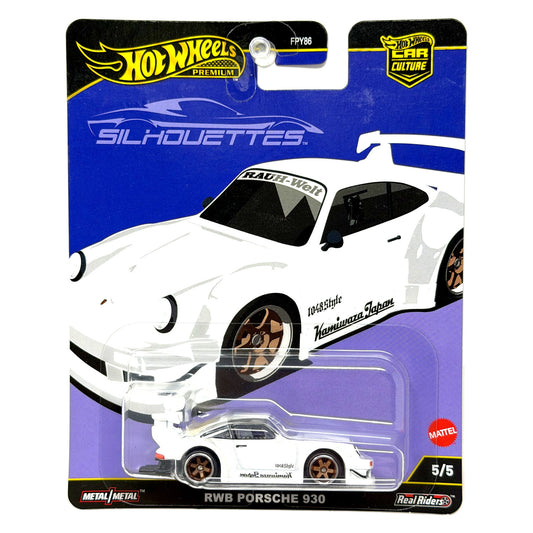 Hot Wheels Premium Silhouettes RWB Porsche 930 1:64 Diecast