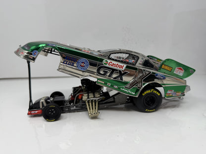 Action NHRA Mike Neff Castrol 2011 Ford Mustang Color Chrome 1:24 Diecast