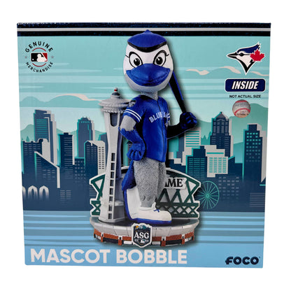 FOCO MLB Toronto Blue Jays Ace Mascot 2023 All-Star Bobbles on Parade Bobblehead