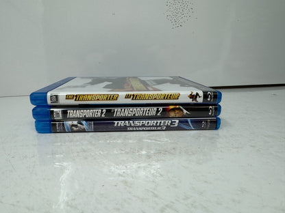 Transporter 1-3 Blu-ray Jason Statham Action Movie Collection Set