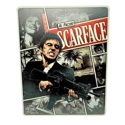 Scarface (Blu-ray) Steelbook Al Pacino Crime Good Condition!!!