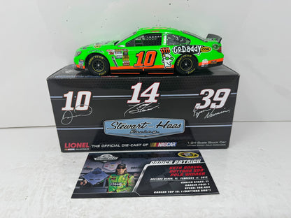 Lionel NASCAR #10 Danica Patrick GoDaddy 2013 Daytona Pole Winner 1:24 Diecast