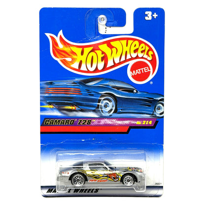 Hot Wheels Mainline 1993 Chevrolet Camaro Z28 1:64 Diecast Silver Fire Eater
