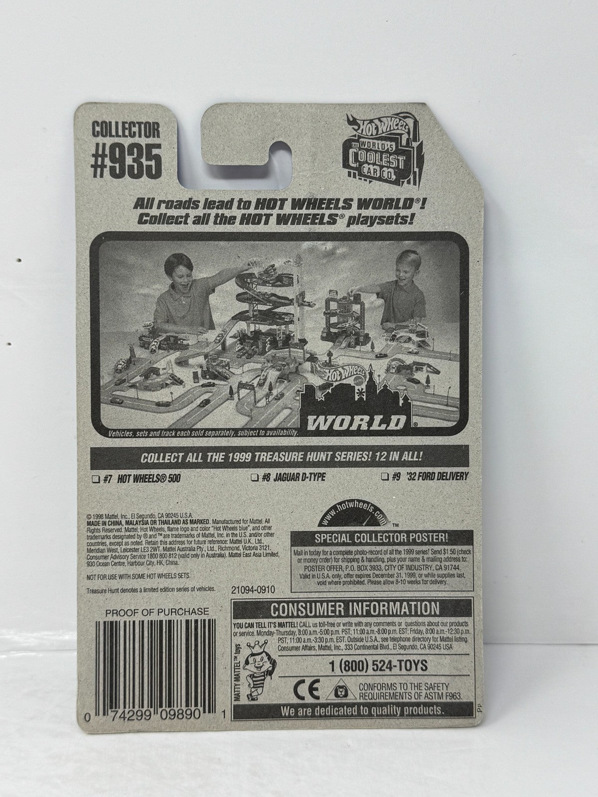 Hot Wheels Treasure Hunt Hot Wheels 500 1:64 Diecast