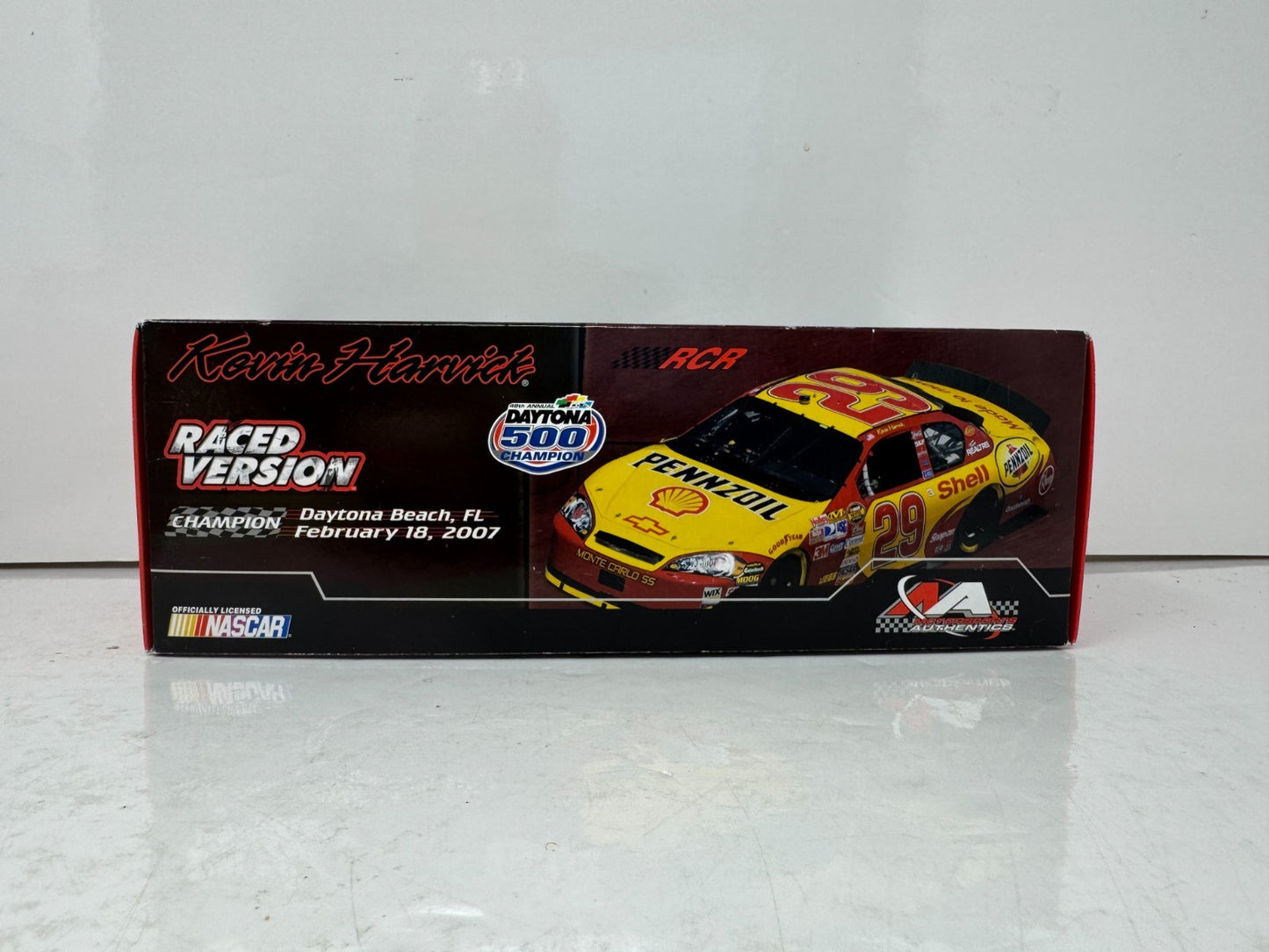 Motorsports Authentics Nascar #29 Kevin Harvick Daytona Raced Win 1:24 Diecast