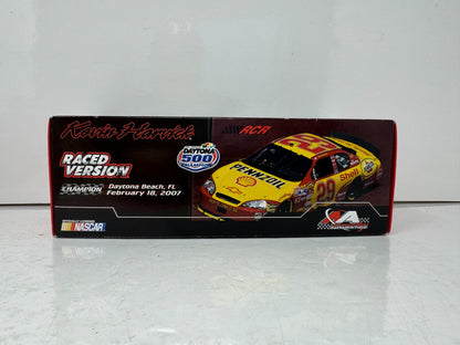Motorsports Authentics Nascar #29 Kevin Harvick Daytona Raced Win 1:24 Diecast