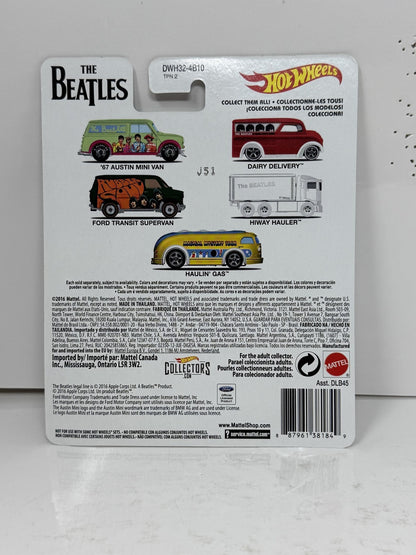 Hot Wheels The Beatles White Album Hiway Hauler 1:64 Diecast Real Riders