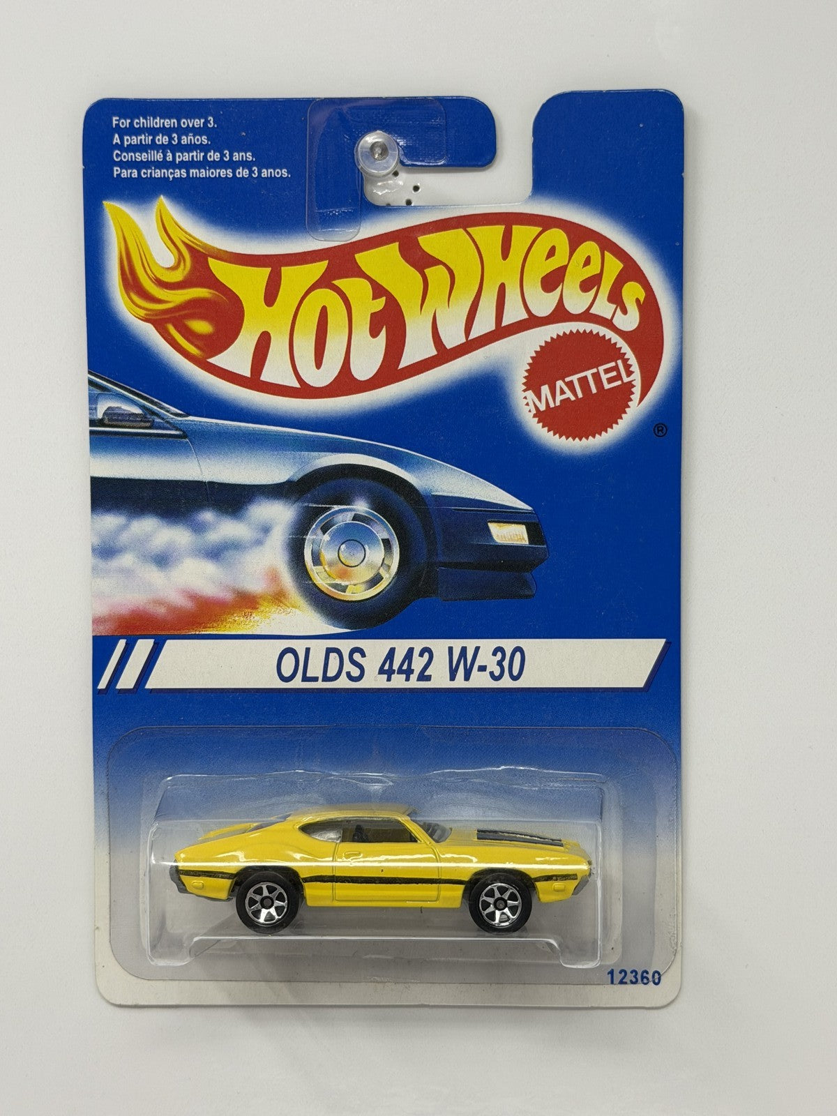 Hot Wheels Oldsmobile 442 W-30 1:64 Diecast Yellow V1