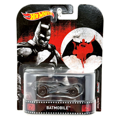 Hot Wheels Retro Entertainment Batman v Superman Batmobile 1:64 Diecast