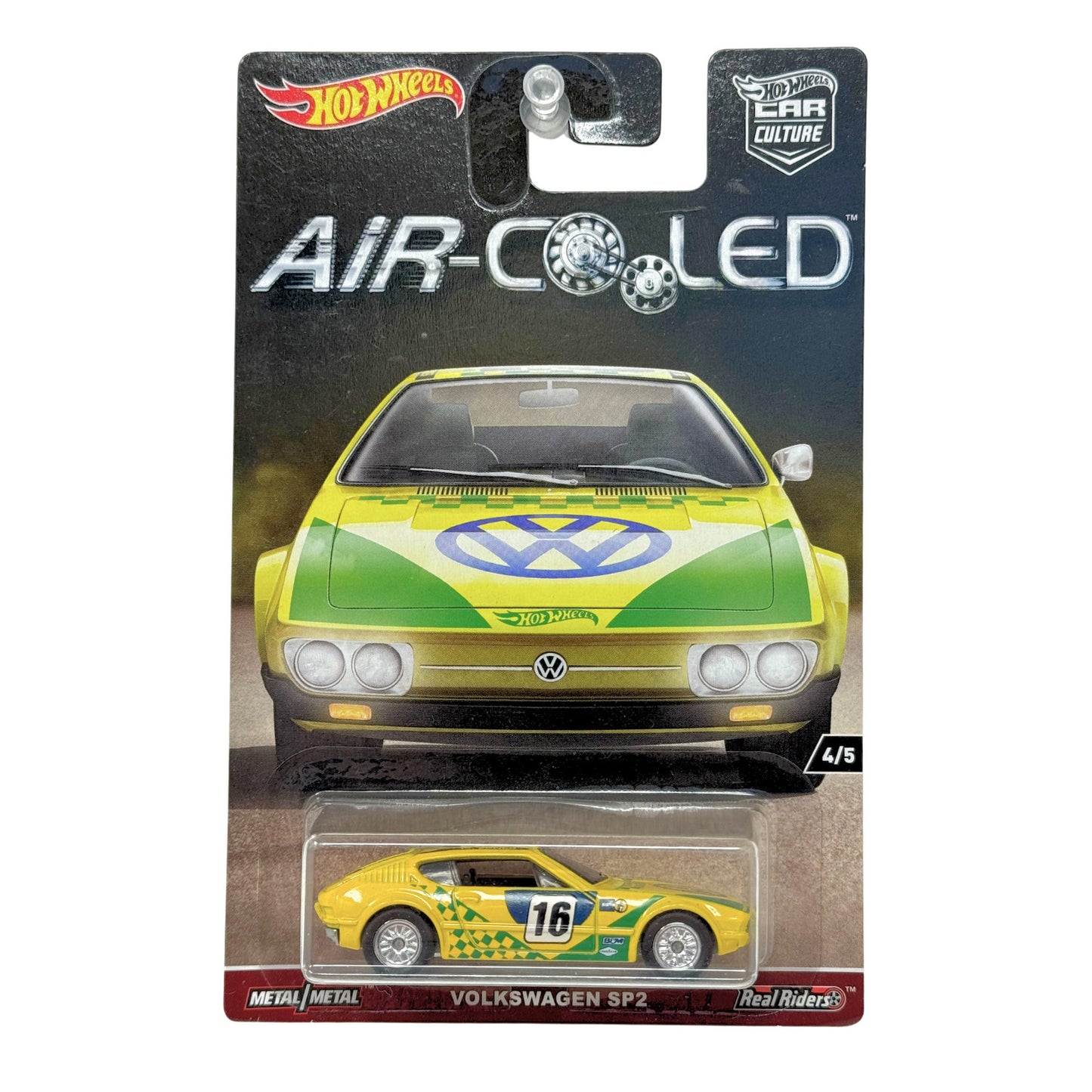 Hot Wheels Air-Cooled Volkswagen SP2 Real Riders 1:64 Diecast