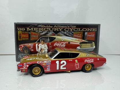 University of Racing Bobby Allison #12 Coca-Cola Mercury Cyclone 1:24 Diecast