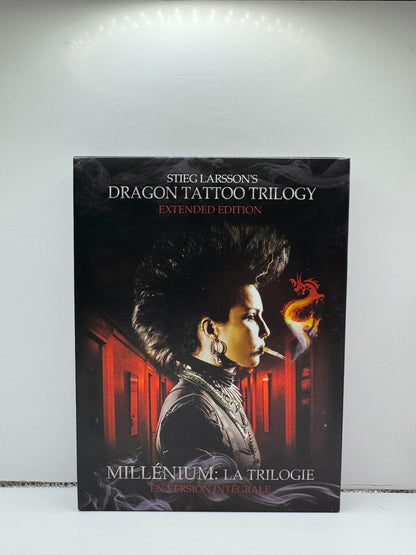 Stieg Larsson's Dragon Tattoo Trilogy (DVD) Noomi Rapace Thriller