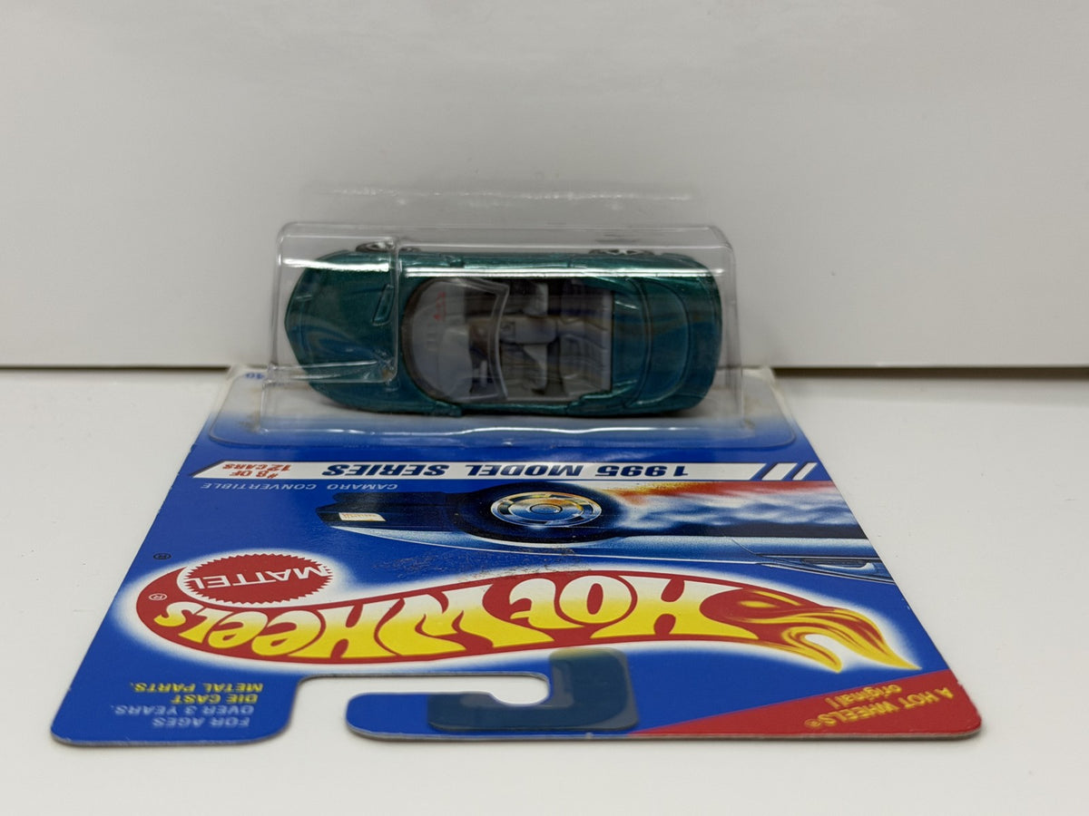 Hot Wheels 1995 Model Series Chevrolet Camaro Convertible 1:64 Diecast Green