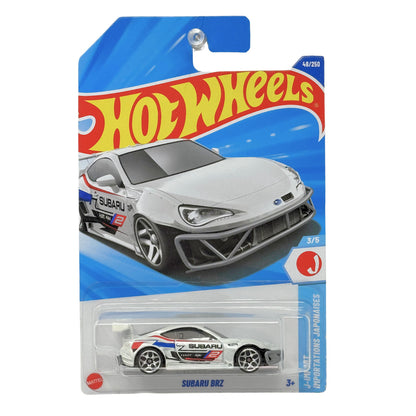 Hot Wheels J-Imports Subaru BRZ 1:64 Diecast White