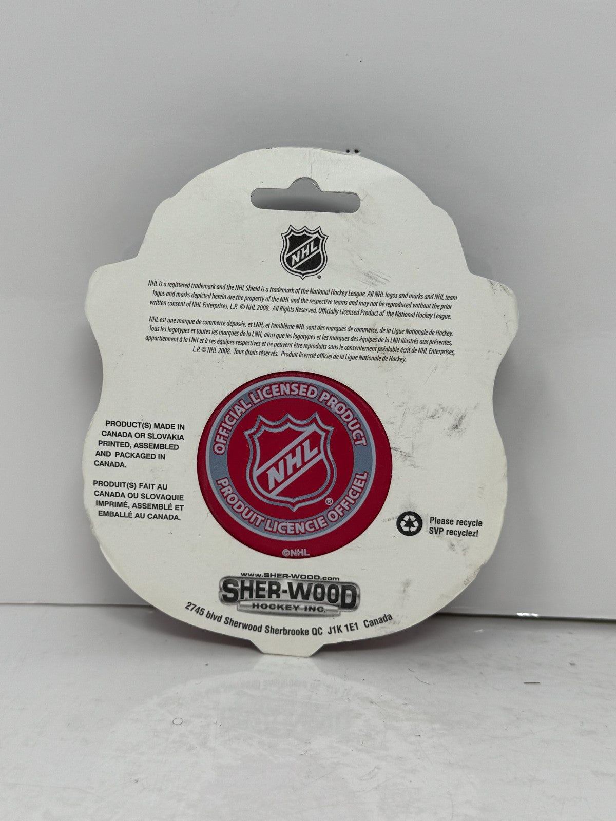 Montreal Canadiens 100th Anniversary Commemorative Hockey Puck