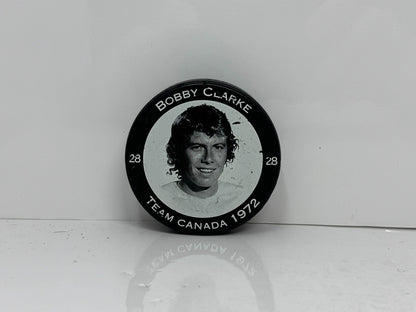 Bobby Clarke Team Canada 1972 Summit Series Commemorative Hockey Puck
