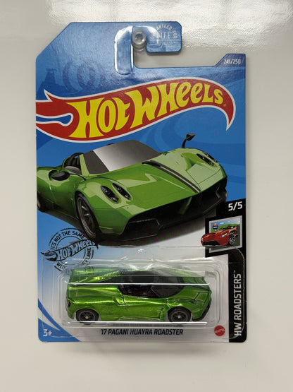 Hot Wheels Super Treasure Hunt 2017 Pagani Huayra Roadster 1:64 Diecast STH