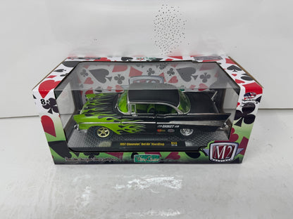 M2 Machines 1957 Chevrolet Bel Air Hardtop Wild Cards 1:24 Diecast