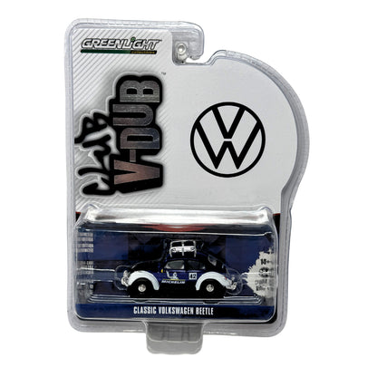 Greenlight Club V-Dub Classic Volkswagen Beetle Michelin #42 1:64 Diecast