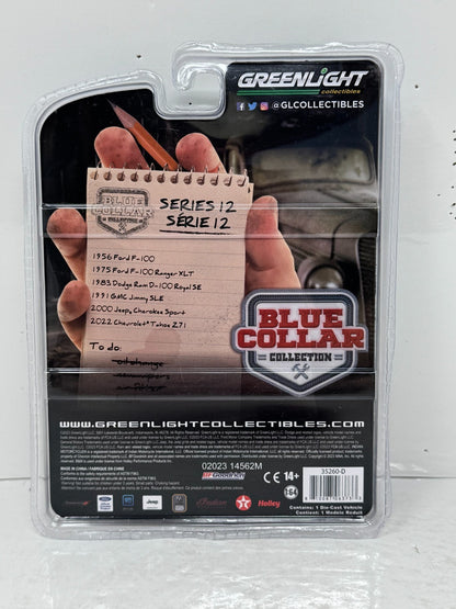 Greenlight Blue Collar 1991 GMC Jimmy SLE 1:64 Diecast