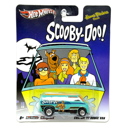 Hot Wheels Scooby-Doo Custom 1977 Dodge Van 1:64 Diecast Real Riders