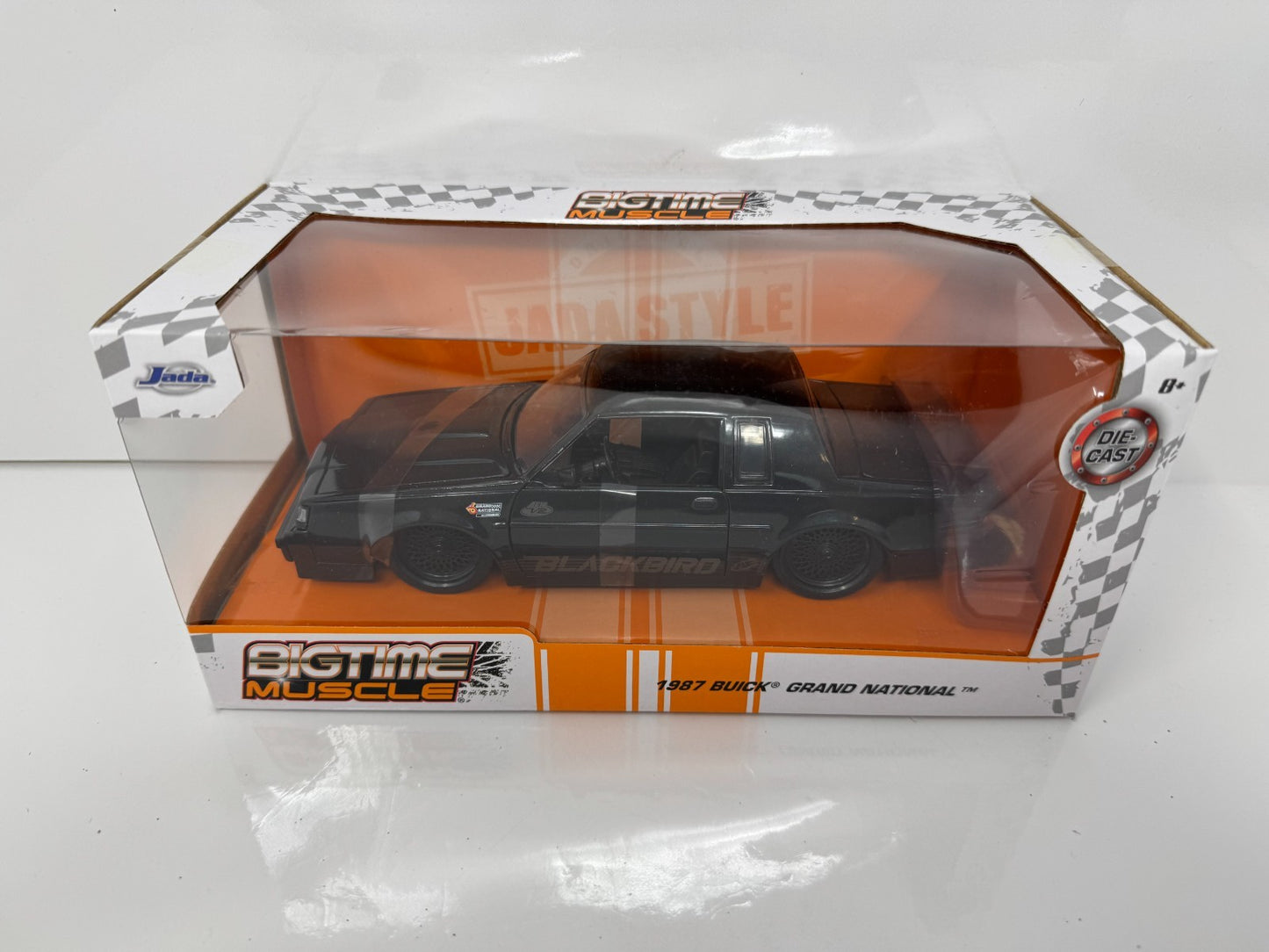 Jada Bigtime Muscle 1987 Buick Grand National Blackbird MiJo Excl. 1:24 Diecast